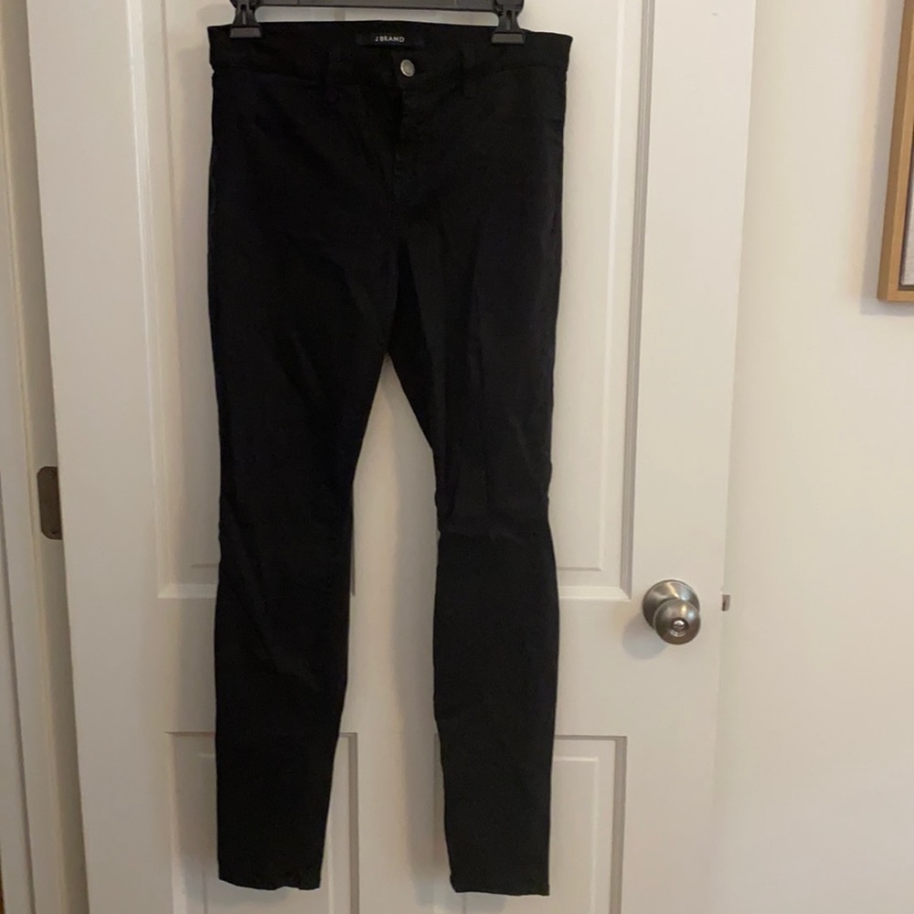 J brand black super skinny lightweight jeans 29